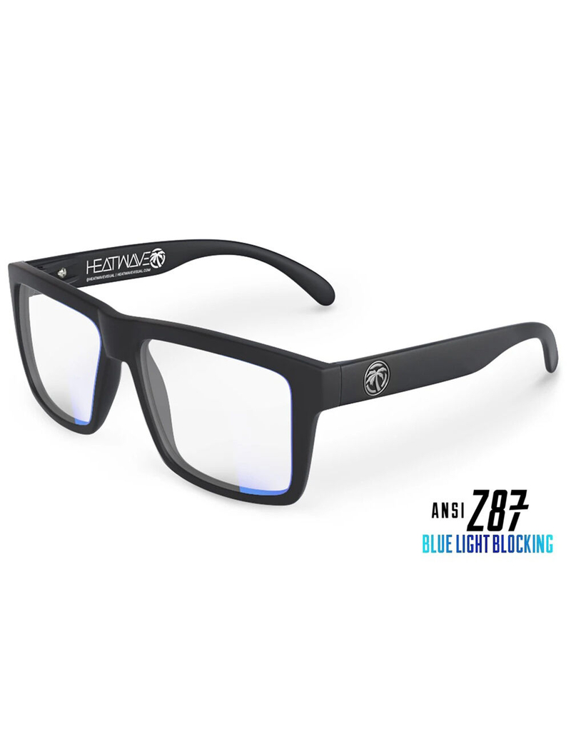HEAT WAVE VISUAL Vise Z87 Blue Light Blocking Glasses image number 0