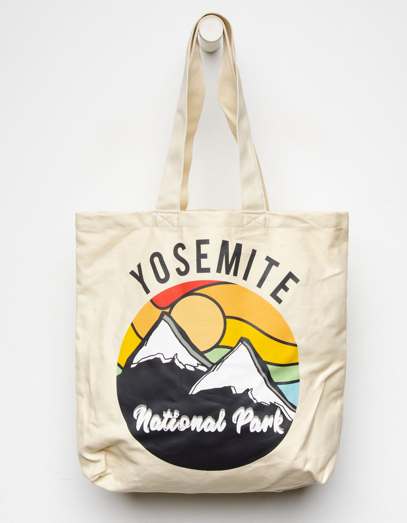 YELLOWSTONE Canvas Tote Bag image number 0