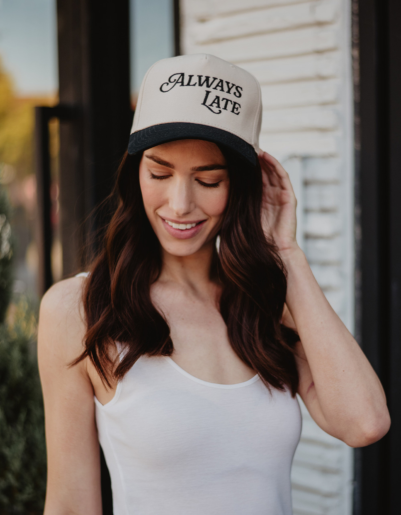 KATYDID Always Late Vintage Trucker Hat image number 2