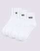 VANS 3 Pack Womens Classic Half Crew Socks image number 1