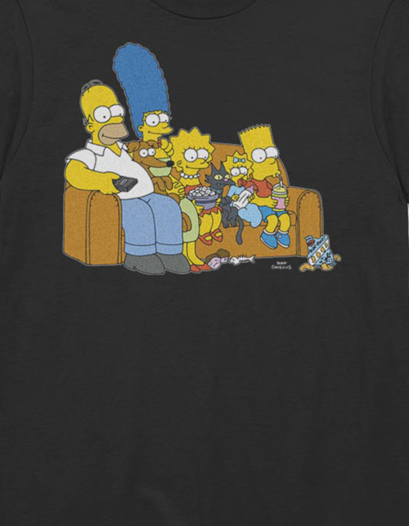 THE SIMPSONS Family Couch Unisex Tee image number 1