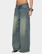 EDIKTED Adjustable Button Low Rise Baggy Jeans image number 2