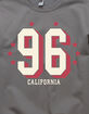 CALIFORNIA Varsity 96 Stars Unisex Crewneck Sweatshirt image number 2