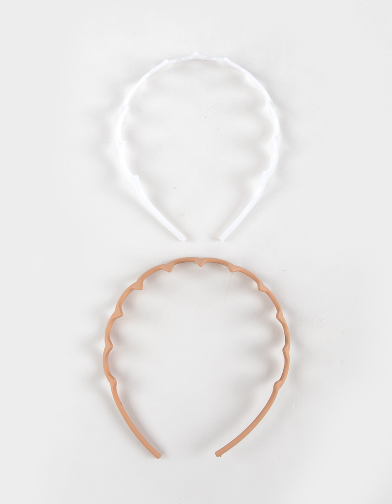 FULL TILT Acrylic Wide Tooth Headband 2 Pack image number 1