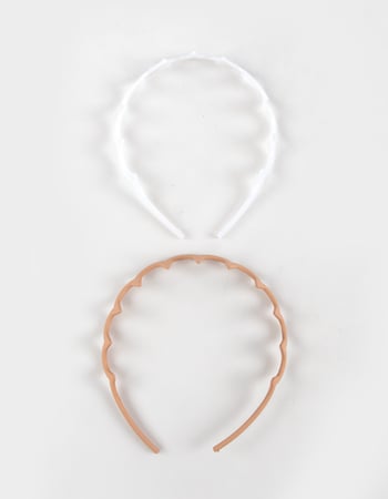 FULL TILT Acrylic Wide Tooth Headband 2 Pack Alternative Image