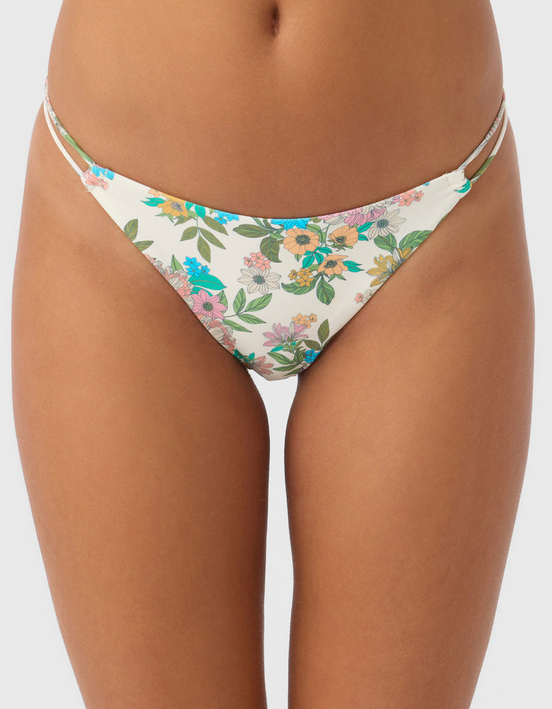 O'NEILL Cara Floral Bondi Skimpy Bikini Bottoms image number 2