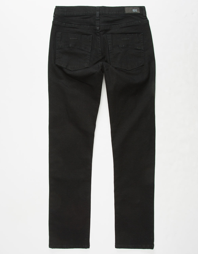 RSQ Boys Slim Stretch Black Jeans image number 5
