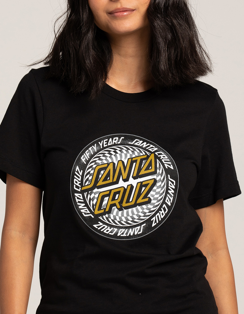 SANTA CRUZ Infinite Ringed Dot Womens Tee image number 1