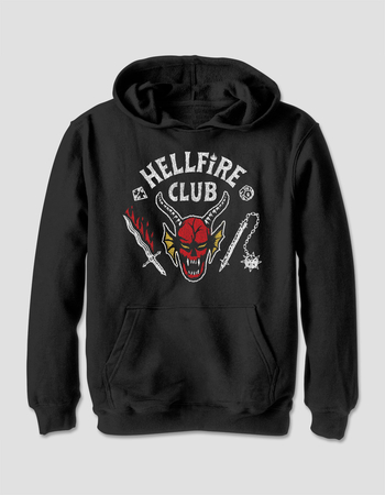 STRANGER THINGS Hellfire Club Unisex Kids Hoodie Primary Image