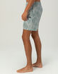 SALTY CREW Palm Print Mens Swim Trunks image number 4