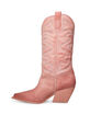 STEVE MADDEN West Womens Leather Pink Boots image number 3