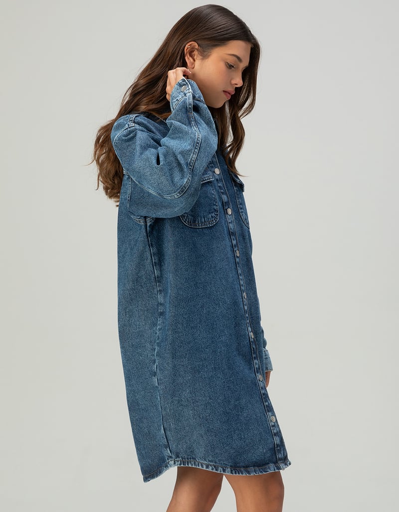 NOISY MAY Malva Womens Denim Dress image number 3