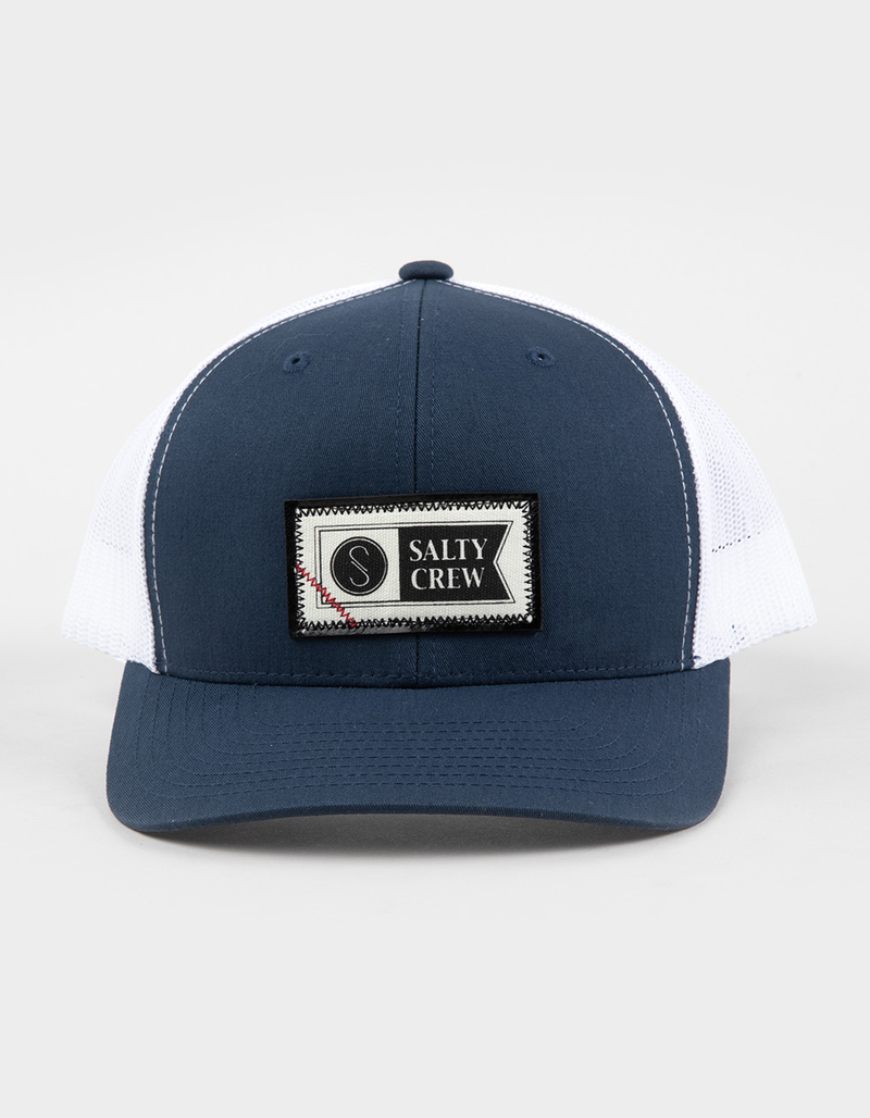 SALTY CREW Topstitch Retro Trucker Hat image number 1