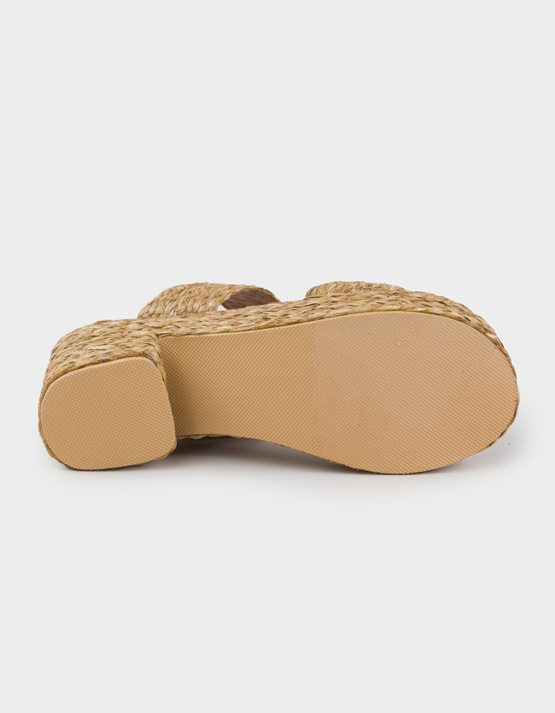 BEACH by Matisse Ocean Ave Womens Platform Slide Sandals image number 2