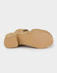 BEACH by Matisse Ocean Ave Womens Platform Slide Sandals image number 3