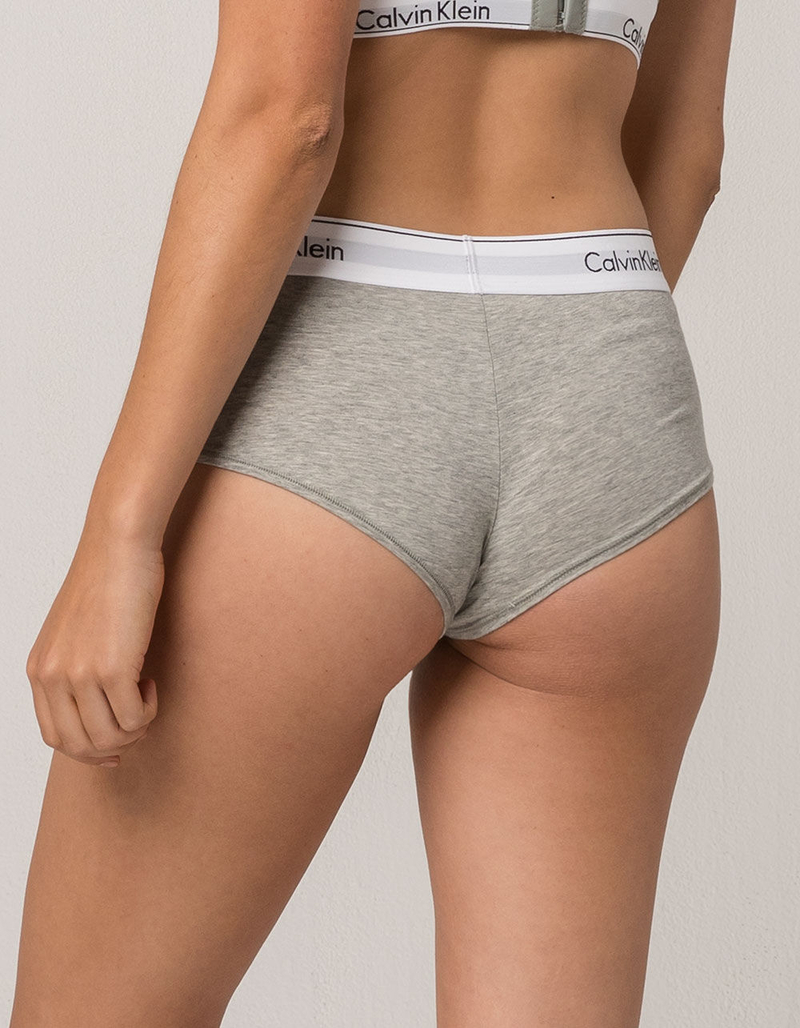 CALVIN KLEIN Modern Gray Boyshorts image number 2