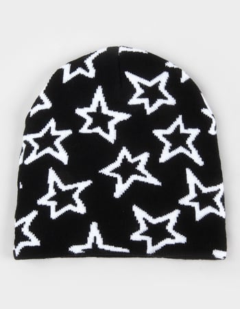 Star Repeat Skully Beanie Alternative Image