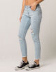 RSQ Baja Ankle Womens Ripped Skinny Jeans image number 1