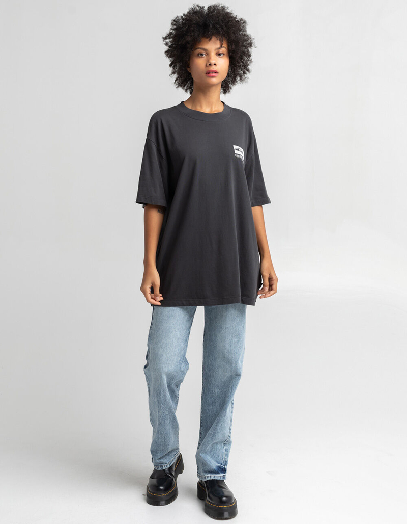 QUIKSILVER No Fun Womens Oversized Tee image number 3