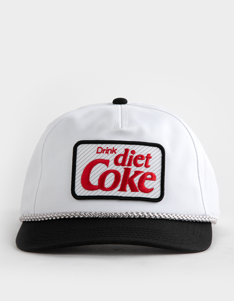 AMERICAN NEEDLE Diet Coke Roscoe Snapback Hat image number 1