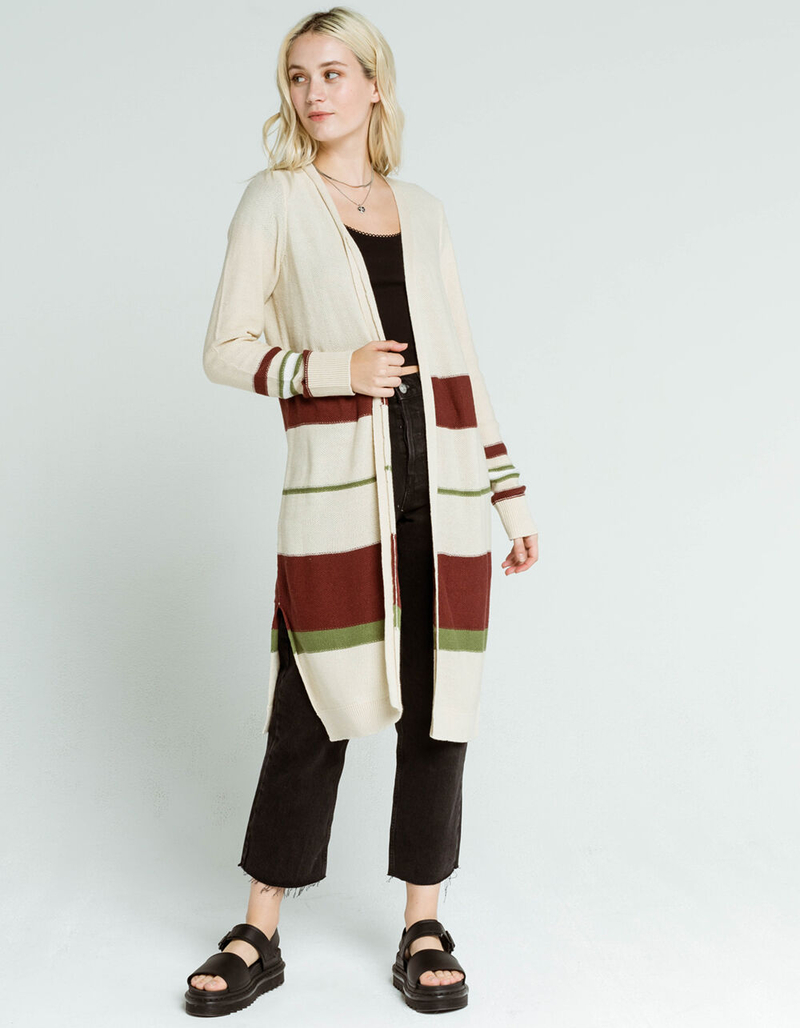 ROXY Violet Breezy Longline Knit Womens Cardigan image number 0