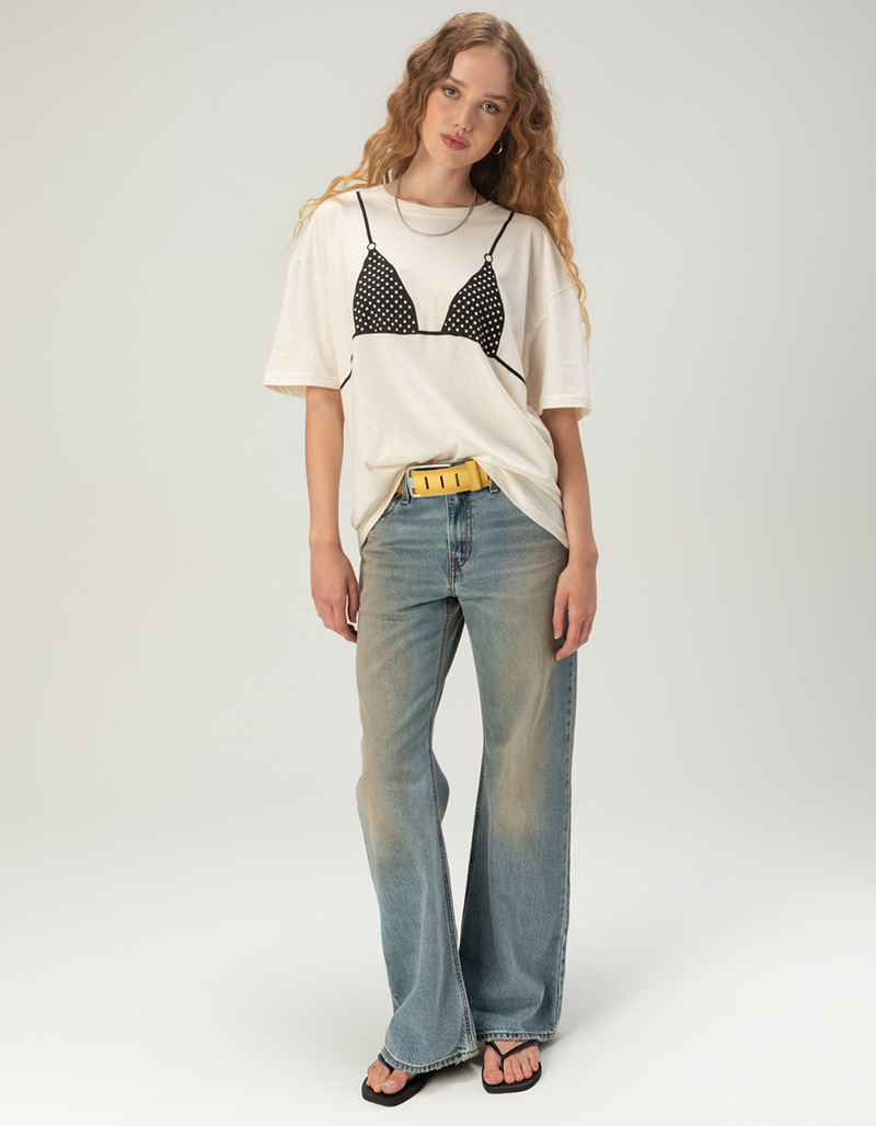 FULL TILT Bikini Womens Boyfriend Tee image number 1