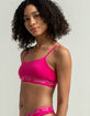 CALVIN KLEIN Burnt Rose Bralette image number 2