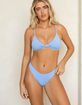DIPPIN' DAISY'S Zen Knotted Triangle Bikini Top image number 1