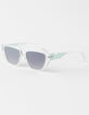 BLUE CROWN Flat Top Wayfarer Sunglasses image number 1