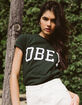OBEY Academic Womens Boyfriend Tee image number 1
