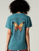 FULL TILT Butterfly Womens Oversized Tee image number 1