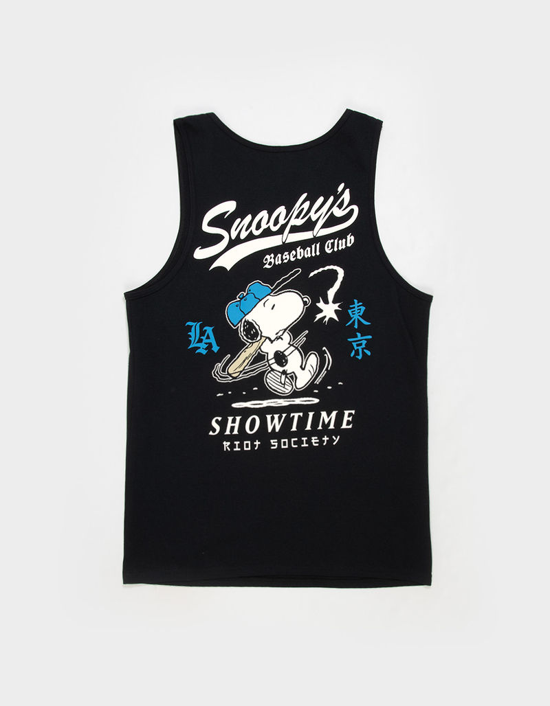 RIOT SOCIETY x Peanuts Baseball Mens Tank Top image number 0