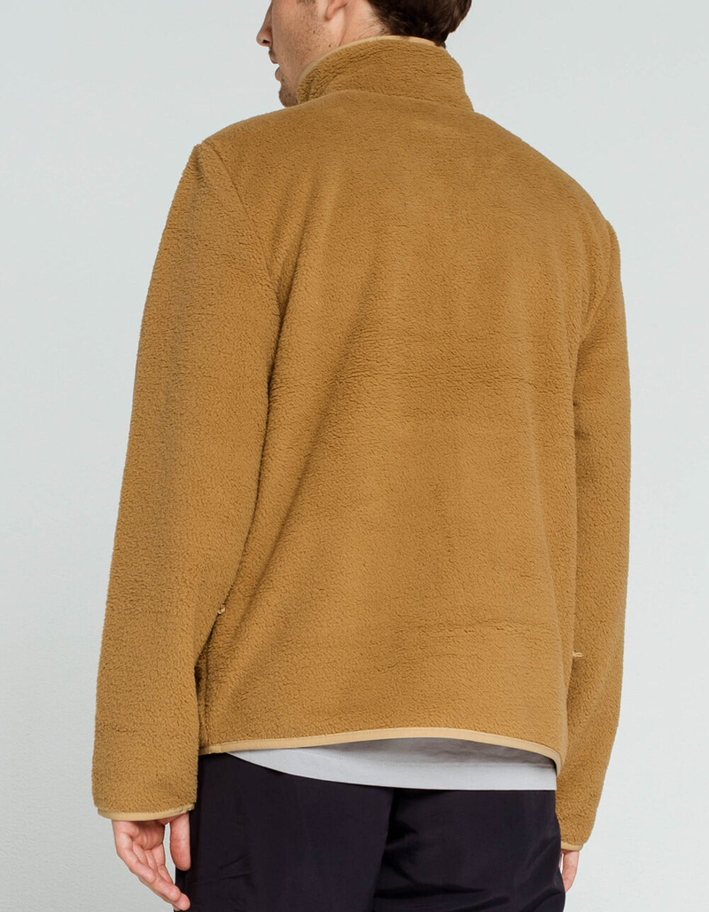 THE NORTH FACE Dunraven Sherpa Full-Zip Mens Camel Jacket image number 3