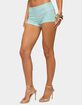 EDIKTED Atile Textured Micro Shorts image number 2
