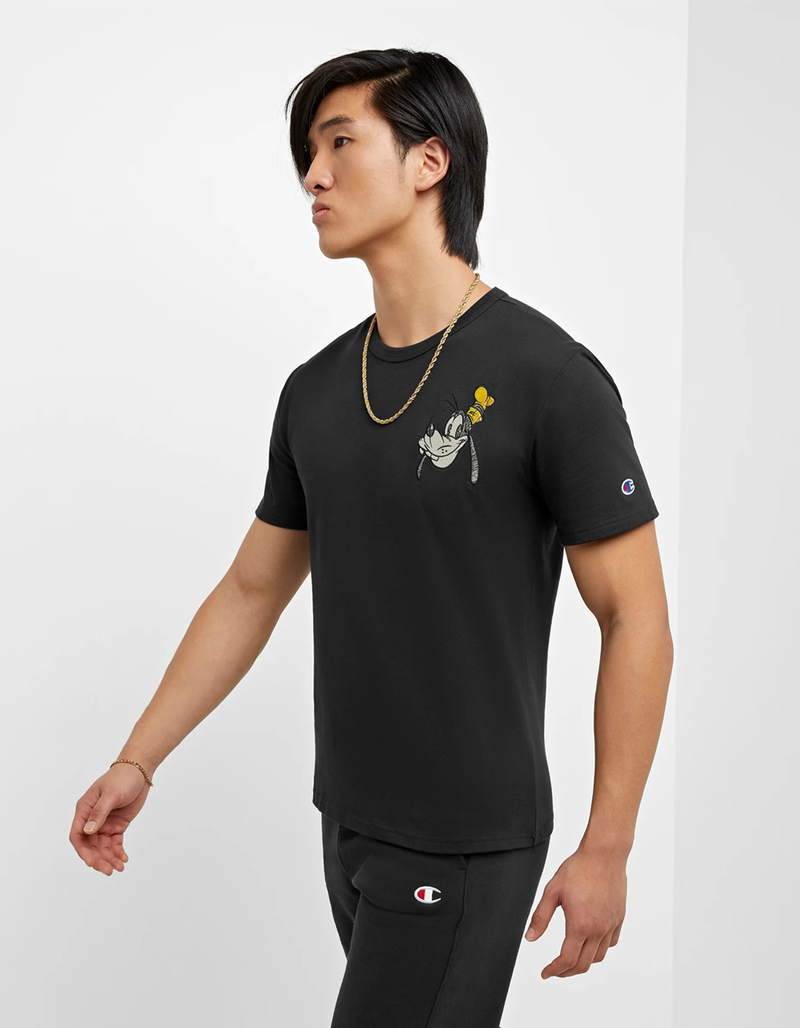 CHAMPION x Disney Goofy Doodle Mens Tee image number 3