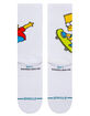 STANCE Bart Simpson Mens Crew Socks image number 3