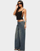 EDIKTED Donia Cutout Beaded String Tank Top image number 5