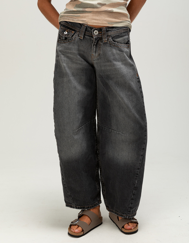 BDG Urban Outfitters Kayla Cocoon Womens Low Rise Barrel Jeans image number 1