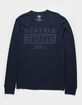 47 BRAND Seattle Seahawks Mens Long Sleeve Tee image number 1
