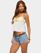 EDIKTED Tilly Mixed Print Top image number 2