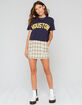 FULL TILT Houston Womens Crop Tee image number 4