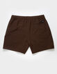 RSQ Mens Seersucker 5" Pull On Shorts image number 3