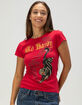 ED HARDY Rhinestone Panther Womens Fitted Tee image number 2
