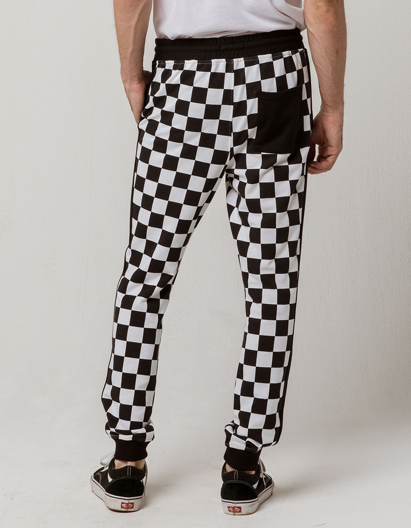 ELWOOD Checker Mens Jogger Pants image number 2