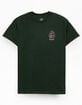 SANTA CRUZ Screaming Fire Oval Mens Tee image number 2