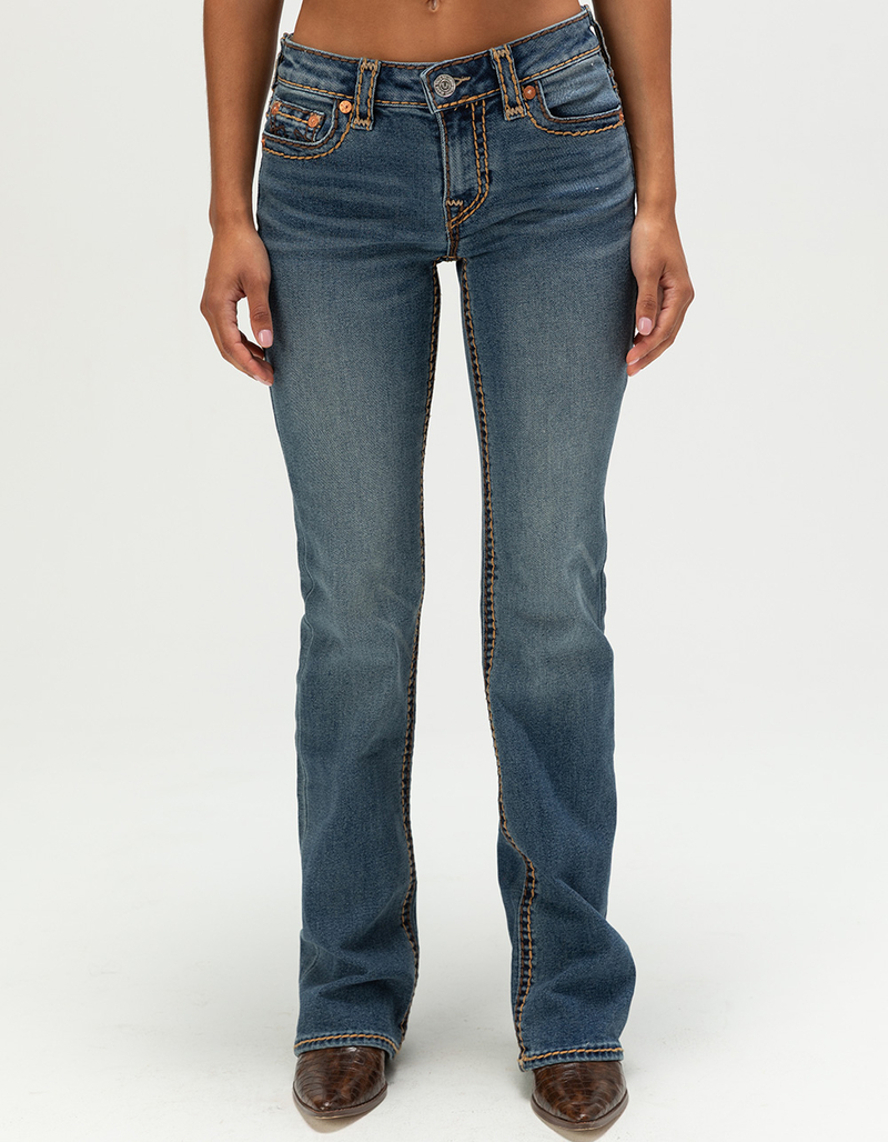 TRUE RELIGION Becca Mid Rise Super T Womens Bootcut Jeans image number 3