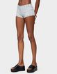 EDIKTED Neriah Grommet Micro Shorts image number 2