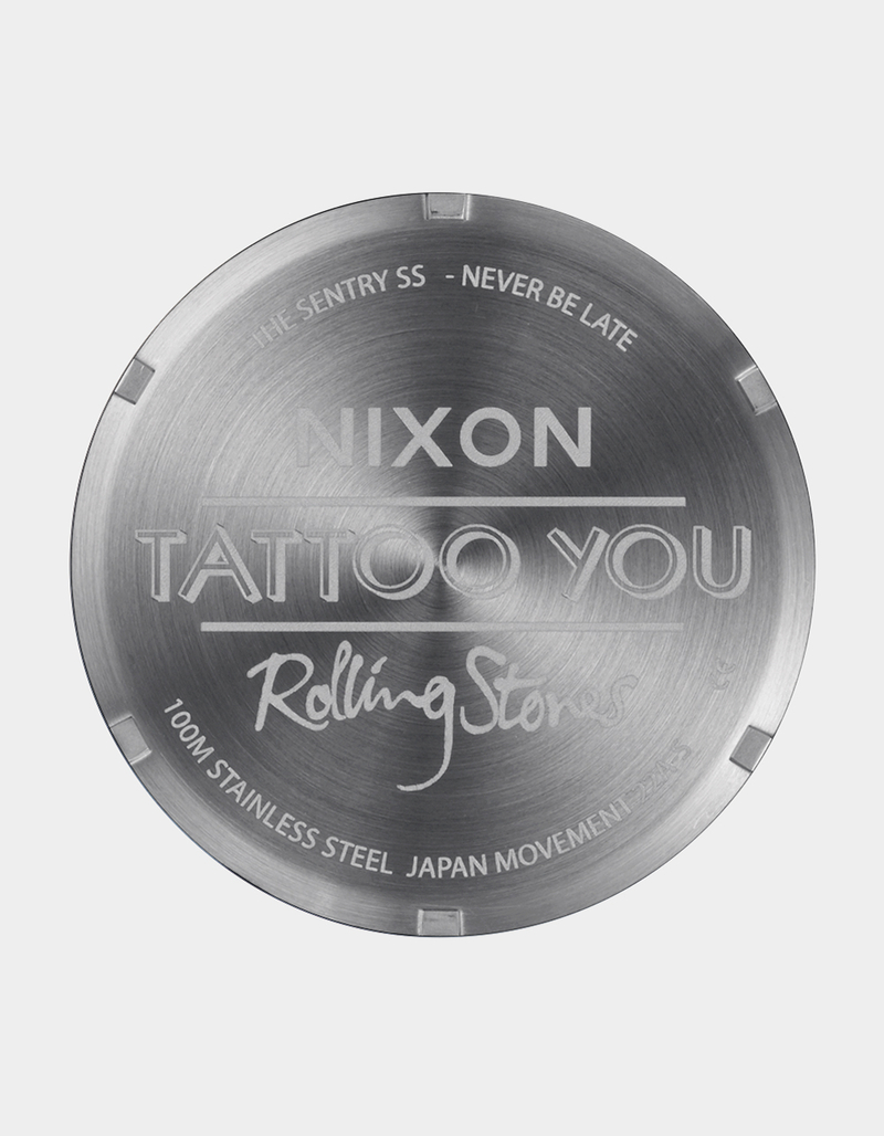 NIXON x Rolling Stones Sentry Stainless Steel Watch image number 4
