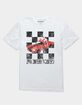 SHELBY COBRA Checkboard Bow Unisex Tee image number 1