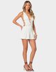 EDIKTED Catalina Strappy Backless Mini Dress image number 3